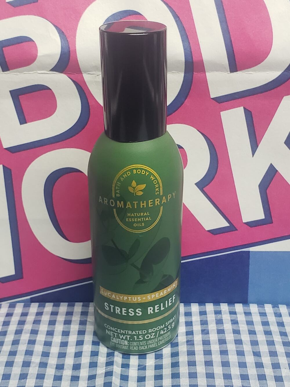 BBW STRESS RELIEF Eucalyptus & Spearmint Room Fragrance Spray